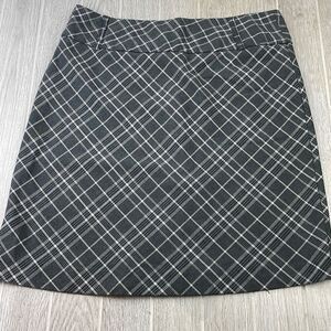 Maurices Women's Plaid High Rise A-Line On-Knee Skirt Size 5/6